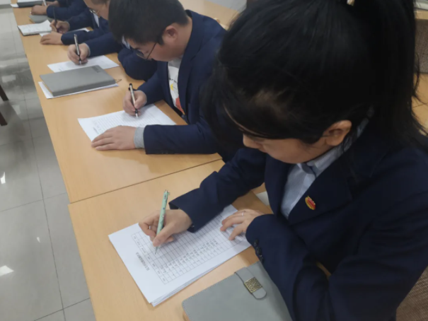 星空平台团委召开2021年度专题组织生活会(图4)