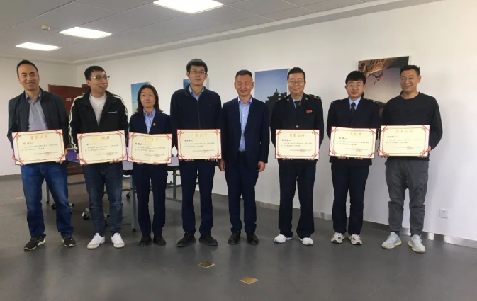 星空平台团委举办“庆五一、迎五四”球类联谊比赛(图3)